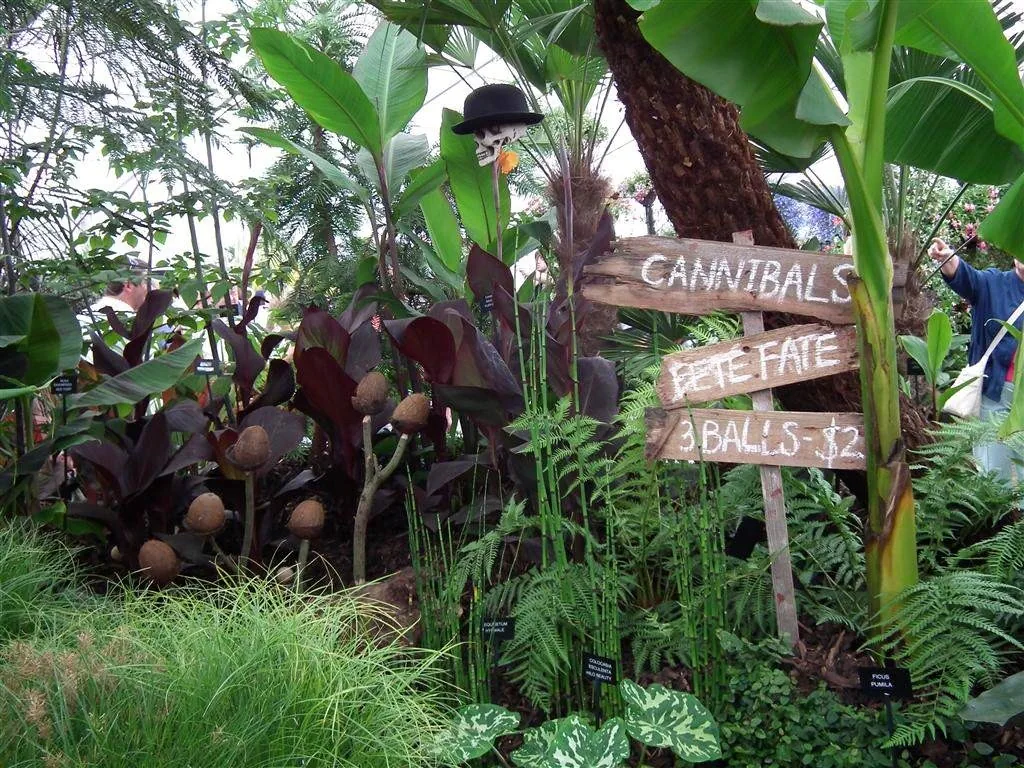 Floral marquee in the long water area 33